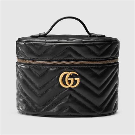 beauty case gucci|gucci marmont cosmetic case.